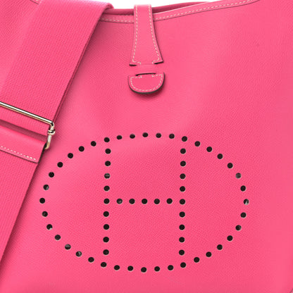 Hermes Epsom Evelyne III PM Rose Tyrien 8 of 15