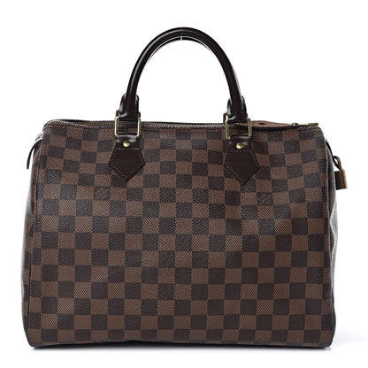 Louis Vuitton Damier Ebene Speedy 30 1 of 17