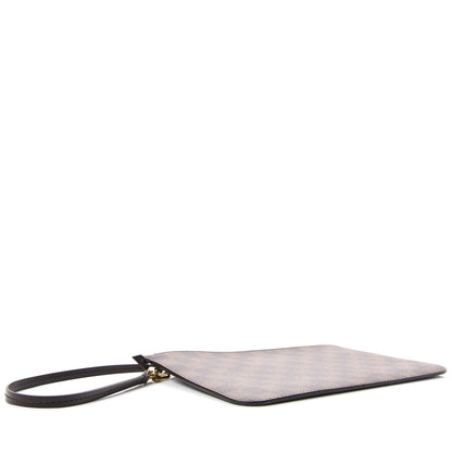 Louis Vuitton Damier Ebene Neverfull MM GM Pochette 4 of 9