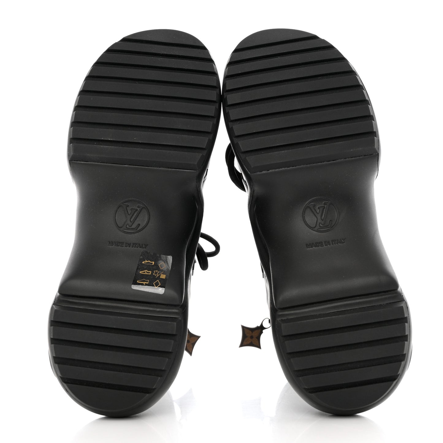 Mat Rubber Monogram LV Archlight Sneaker Boots 36 Black