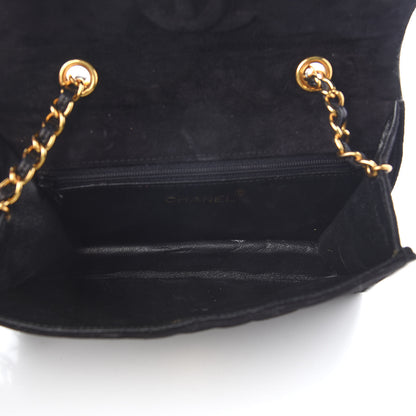 Chanel Suede Tassel Flap Black 4 of 10