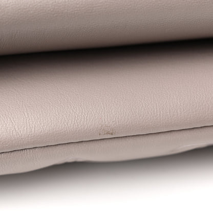 Louis Vuitton Lambskin Embossed Monogram Coussin MM Grey 26 of 27