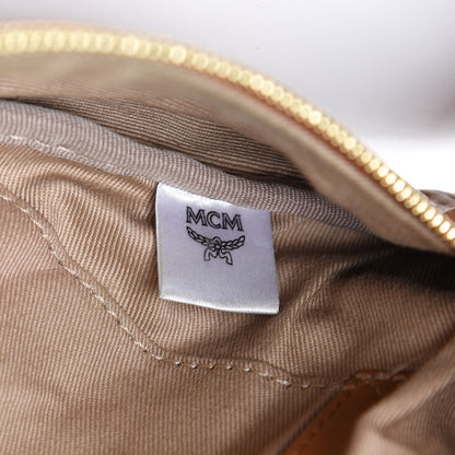 MCM Visetos Small Fusten Belt Bag Cognac 6 of 14