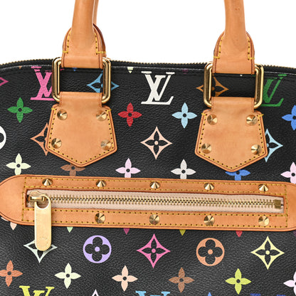 Louis Vuitton Monogram Multicolor Alma Black 7 of 11