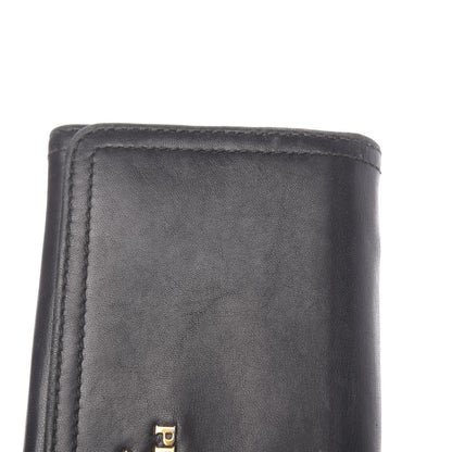 Prada Vitello Phenix Continental Flap Wallet Black 13 of 16