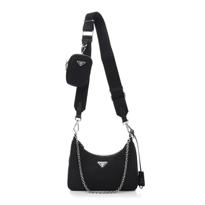 Prada Nylon Re-Edition 2005 Shoulder Bag Black 1 of 12