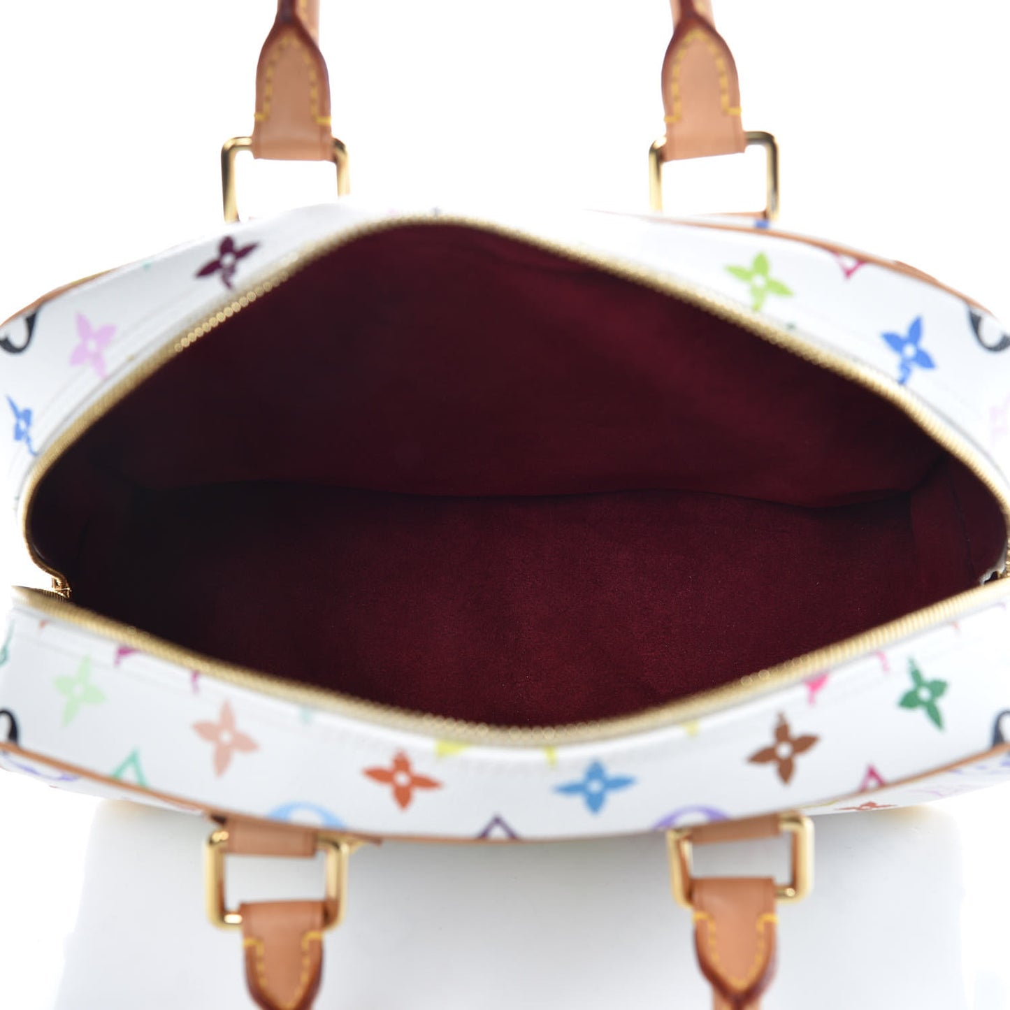 Monogram Multicolor Trouville White