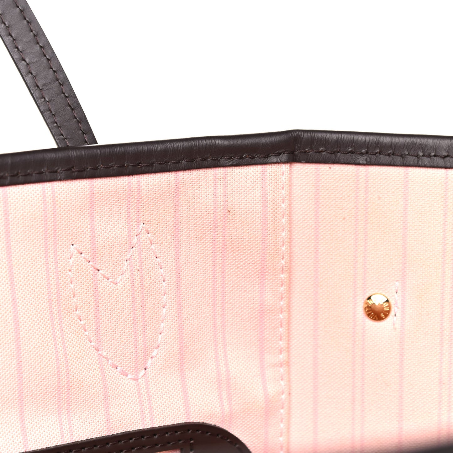 Damier Ebene Neo Neverfull MM Rose Ballerine