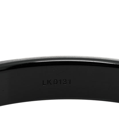 Louis Vuitton Resin Swarovski Medium Inclusion Bracelet PM Black 4 of 4