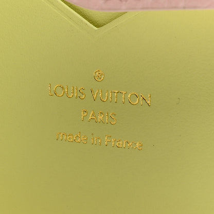 Louis Vuitton Taurillon Capucines Vertical Compact Wallet Rose Jasmin 6 of 6
