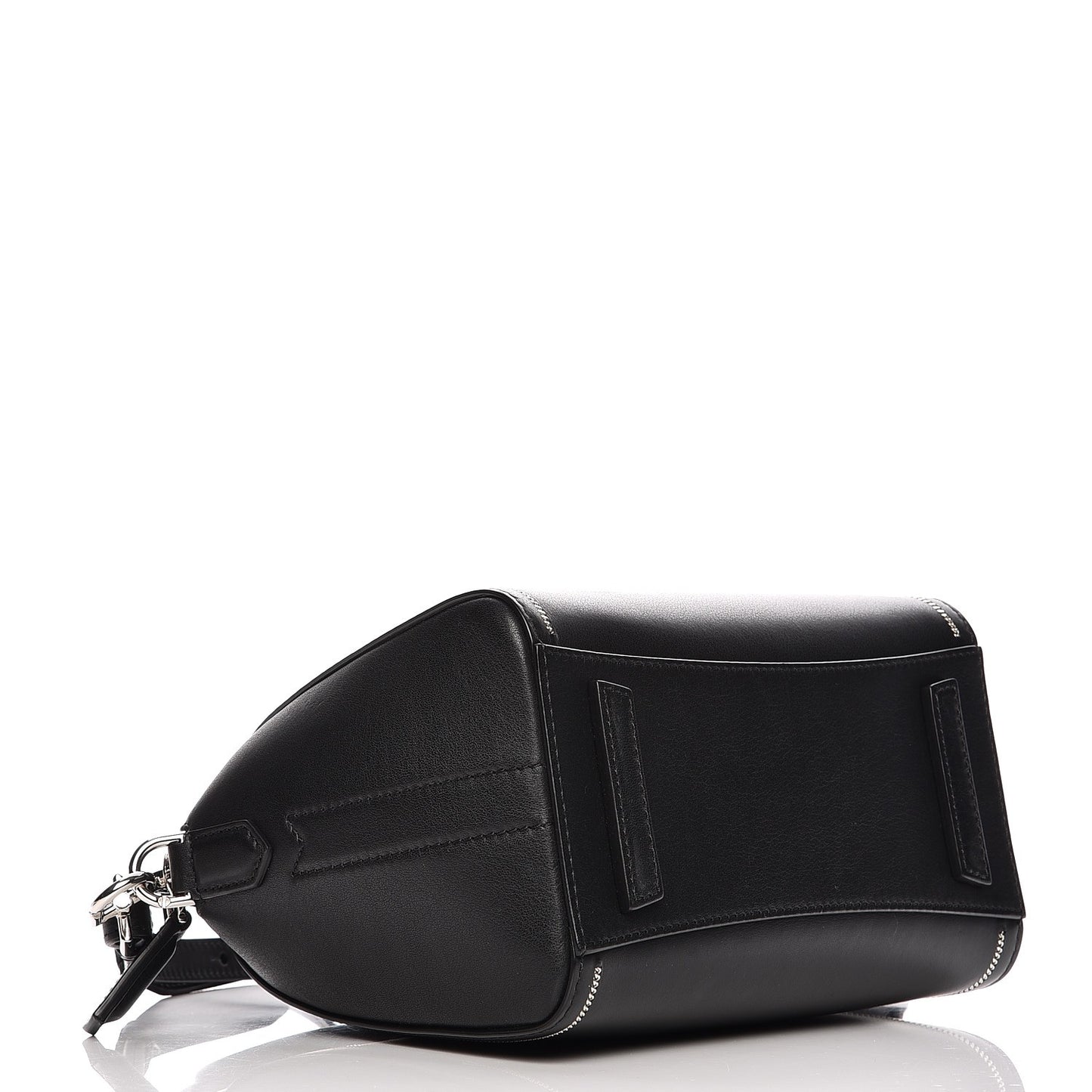 Calfskin Chain Detail Mini Antigona Black