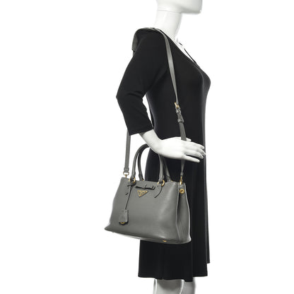 Prada Vitello Phenix Small Bag Marmo 2 of 10