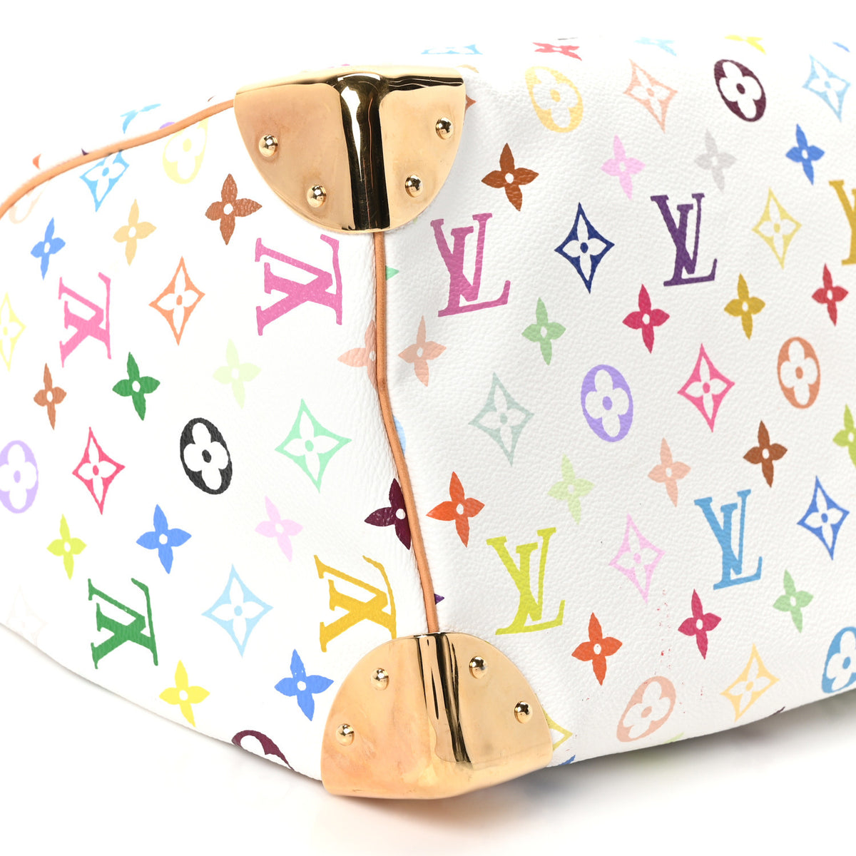Monogram Multicolor Speedy 30 White