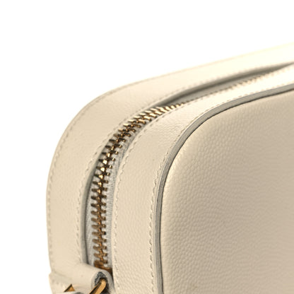 Saint Laurent Grain De Poudre Small Classic Monogram Camera Bag White 11 of 12