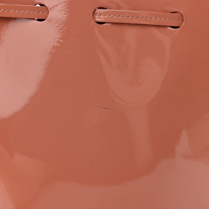 Mansur Gavriel Patent Calfskin Mini Mini Bucket Blush 13 of 15