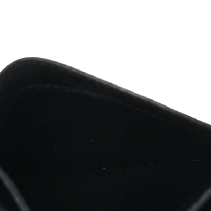 Saint Laurent Grain de Poudre Uptown Card Holder Black 5 of 7
