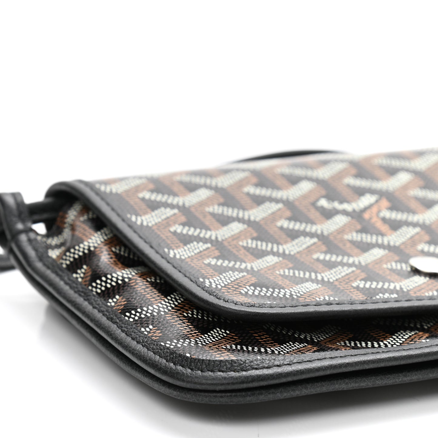 Goyardine Plumet Wallet Clutch Black