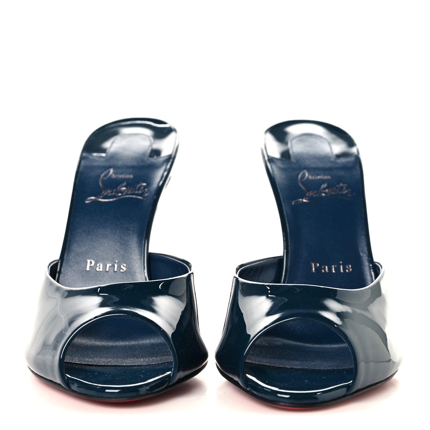Christian Louboutin Patent Me Dolly 100 Sandals 39 Last Night 3 of 9