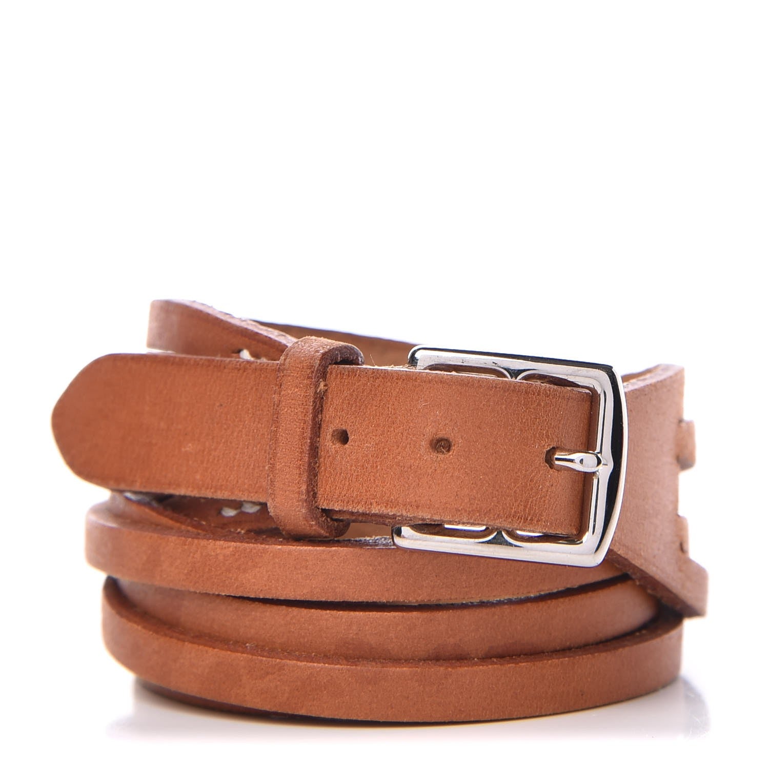 Hermes Barenia Wrap Bracelet XS Fauve 1 of 4