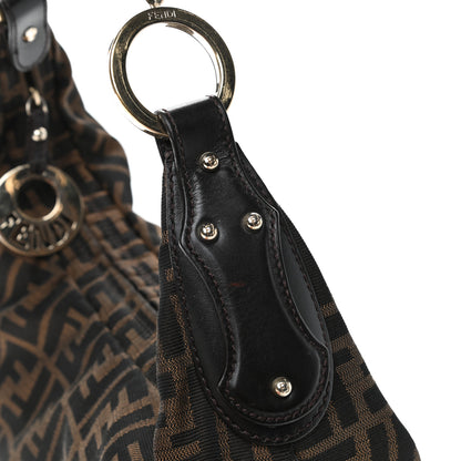 Fendi Zucca Small Chef Chain Hobo Tobacco 12 of 12