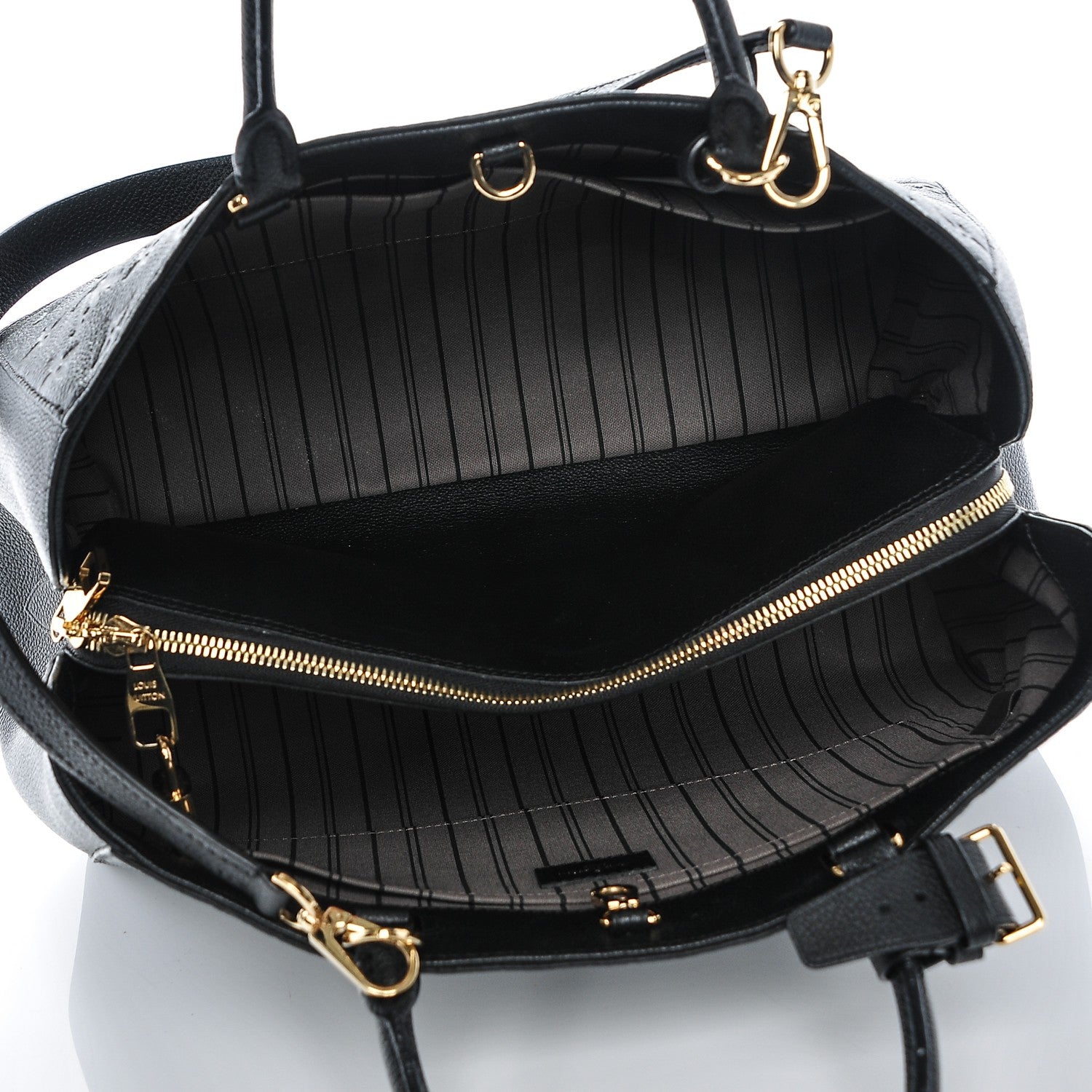Louis Vuitton Empreinte Montaigne GM Black 5 of 8