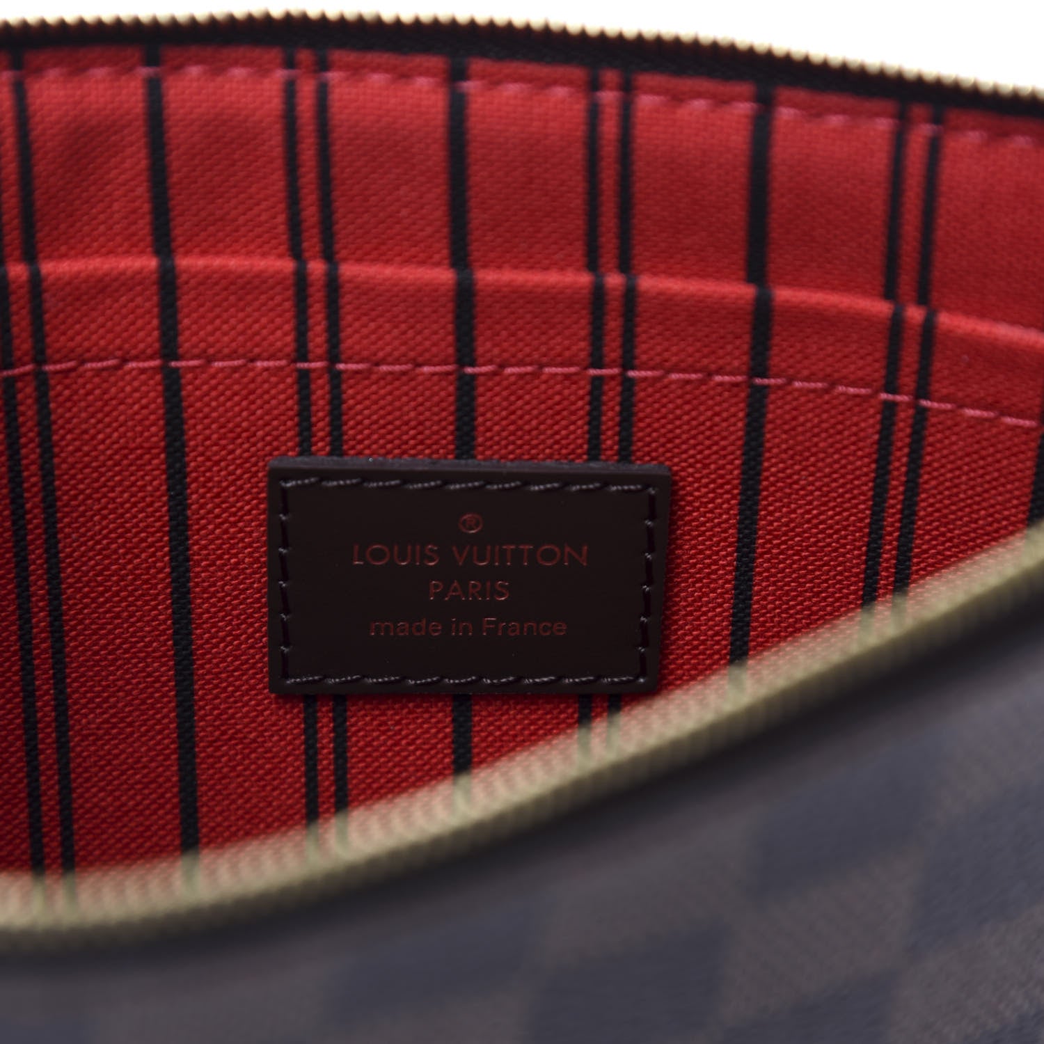 Louis Vuitton Damier Ebene Neverfull MM GM Pochette 6 of 6
