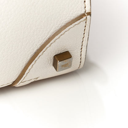 Celine Goatskin Mini Luggage White 30 of 33