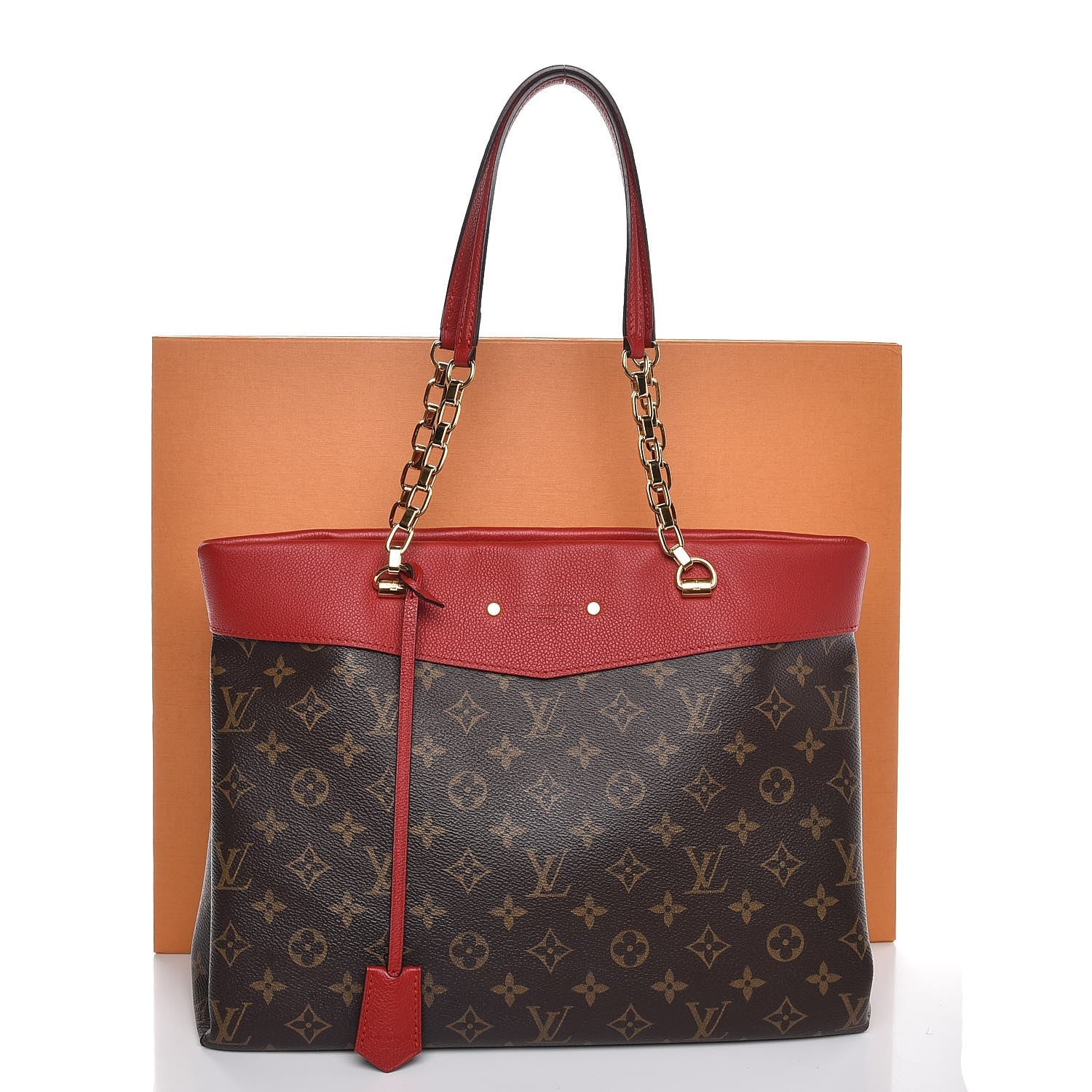 Louis Vuitton Monogram Pallas Shopper Cherry 10 of 10