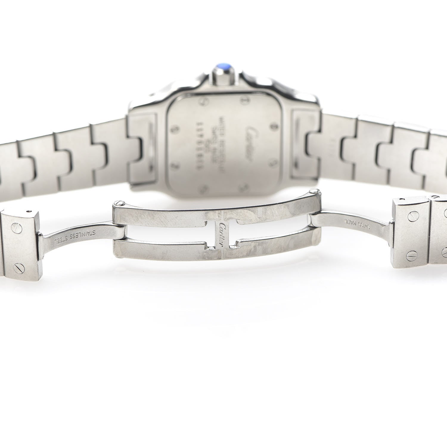Cartier Stainless Steel 24mm Santos de Galbee Quartz Watch 5 of 5