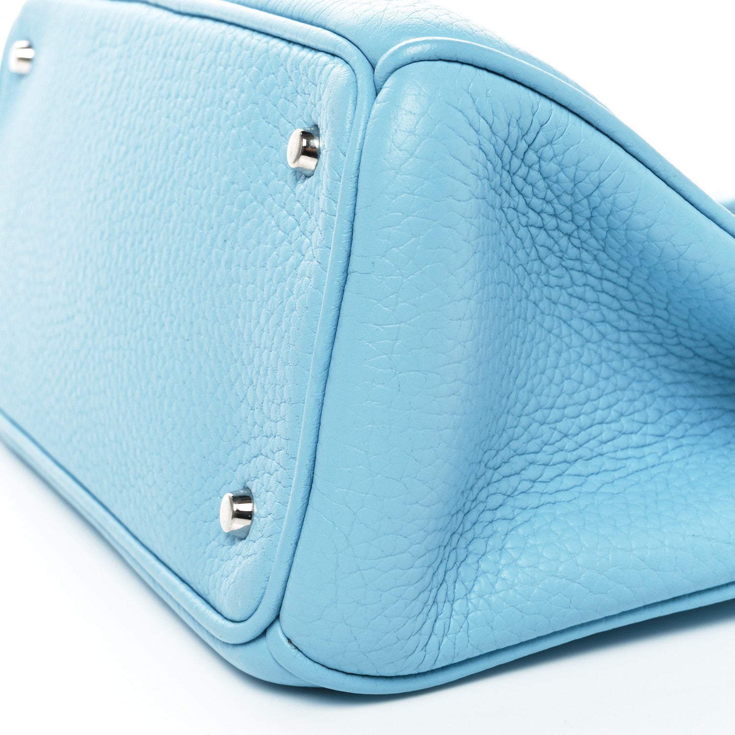 Christian Dior Bullcalf Small Diorissimo Tote Light Blue 9 of 9