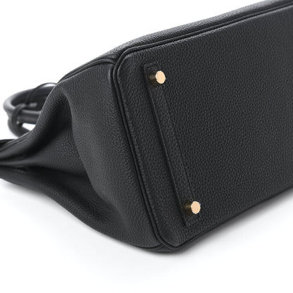 Hermes Togo Birkin 30 Black 6 of 11