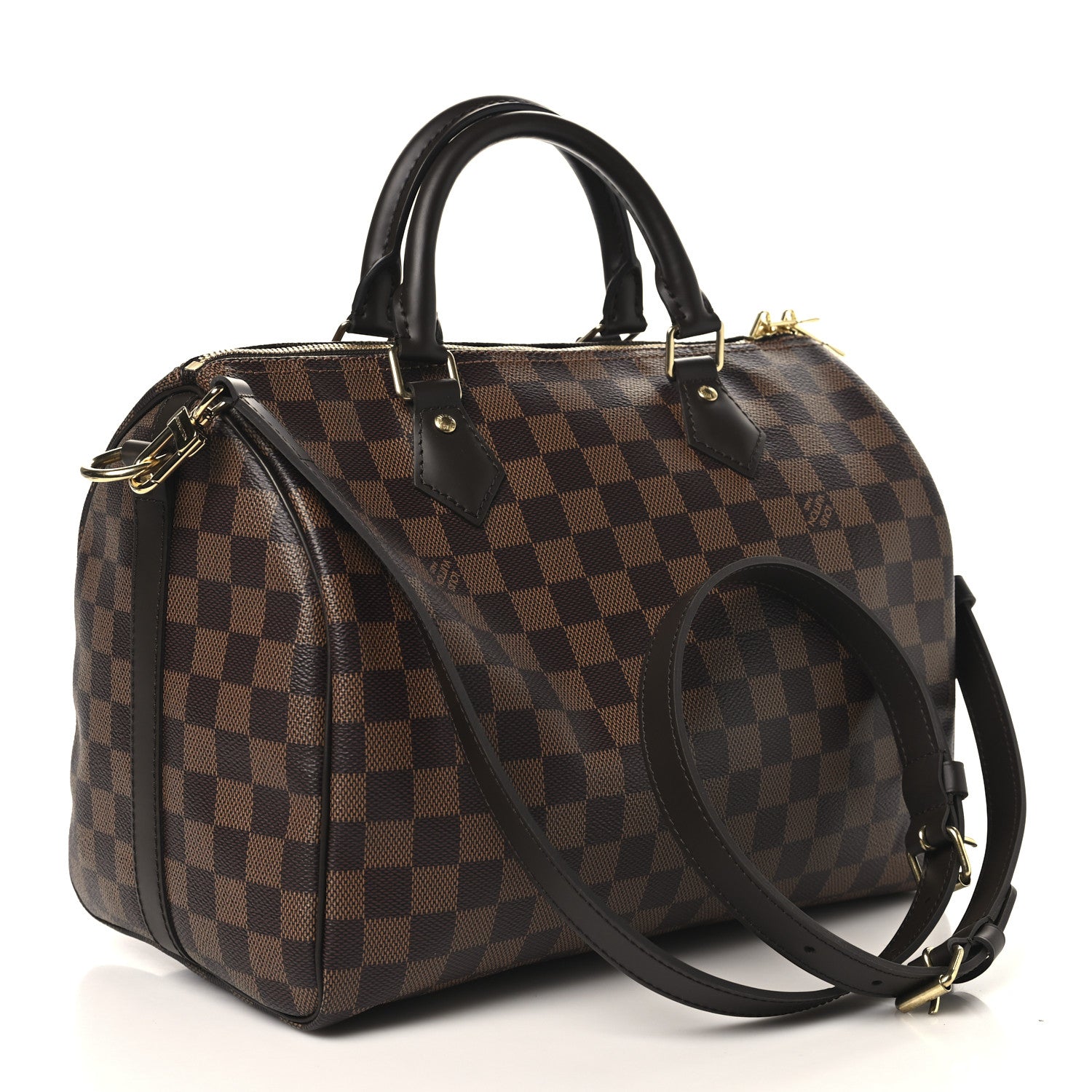 Louis Vuitton Damier Ebene Speedy Bandouliere 30 2 of 11