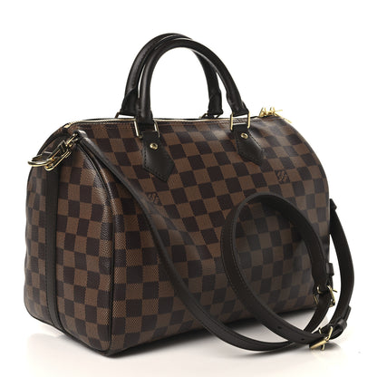 Louis Vuitton Damier Ebene Speedy Bandouliere 30 2 of 11