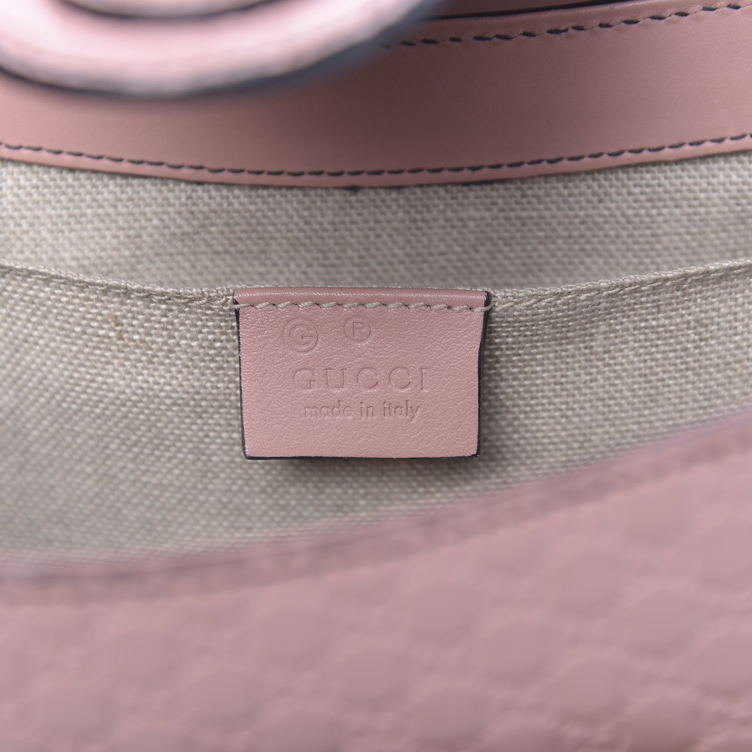 Gucci Microguccissima Medium Emily Chain Shoulder Bag Soft Pink 6 of 12