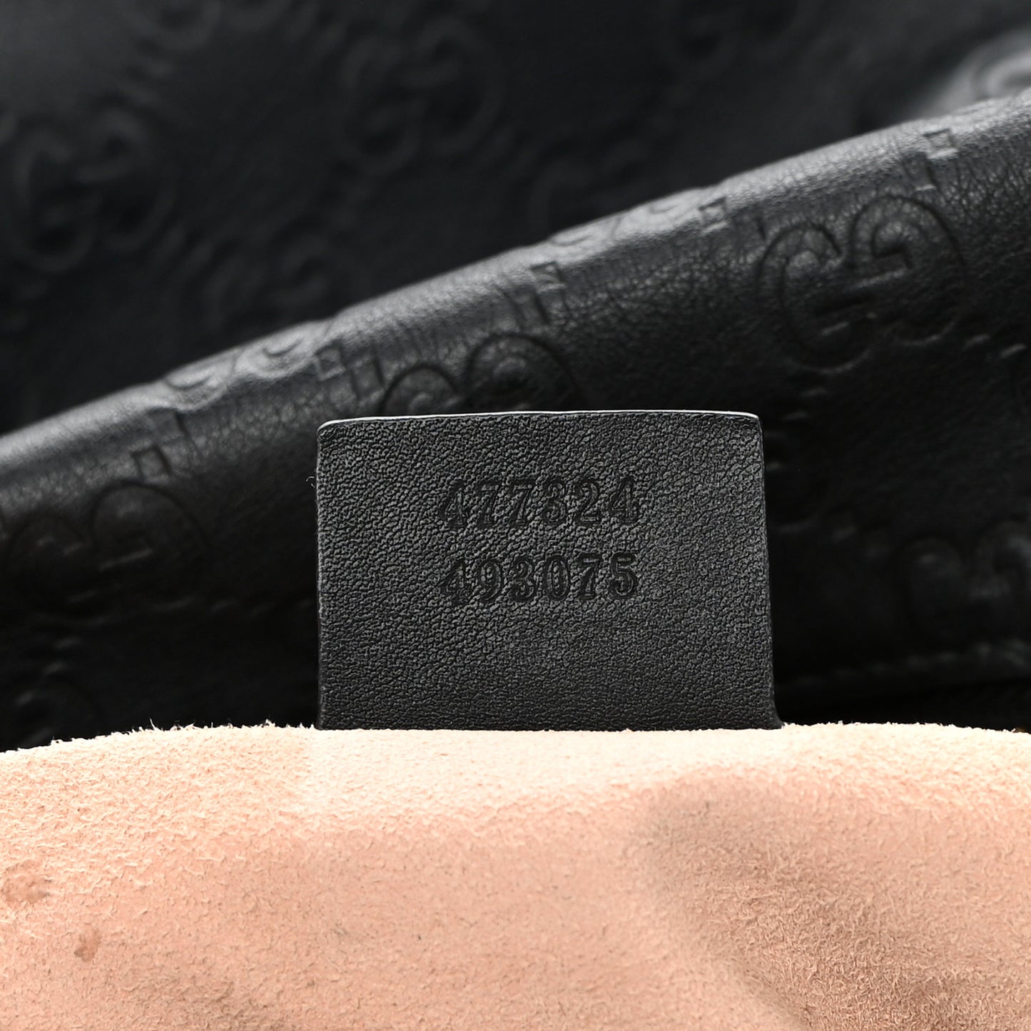 Guccissima Signature Large Linea A Hobo Black