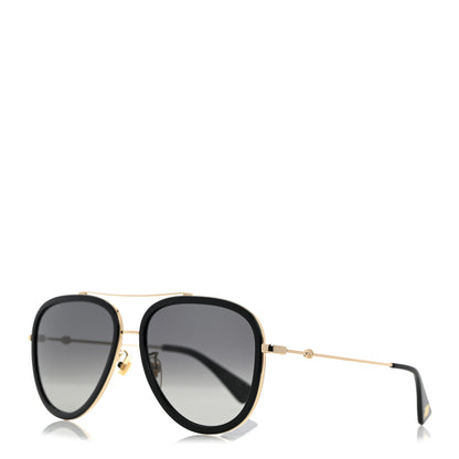 Gucci Metal Aviator Sunglasses GG0062S 1 of 8