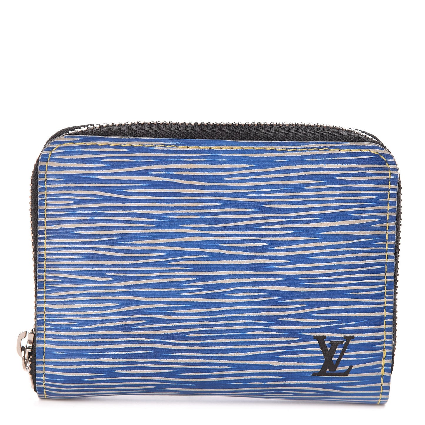 Epi Zippy Coin Purse Denim Light