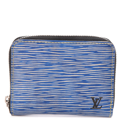 Louis Vuitton Epi Zippy Coin Purse Denim Light 1 of 7
