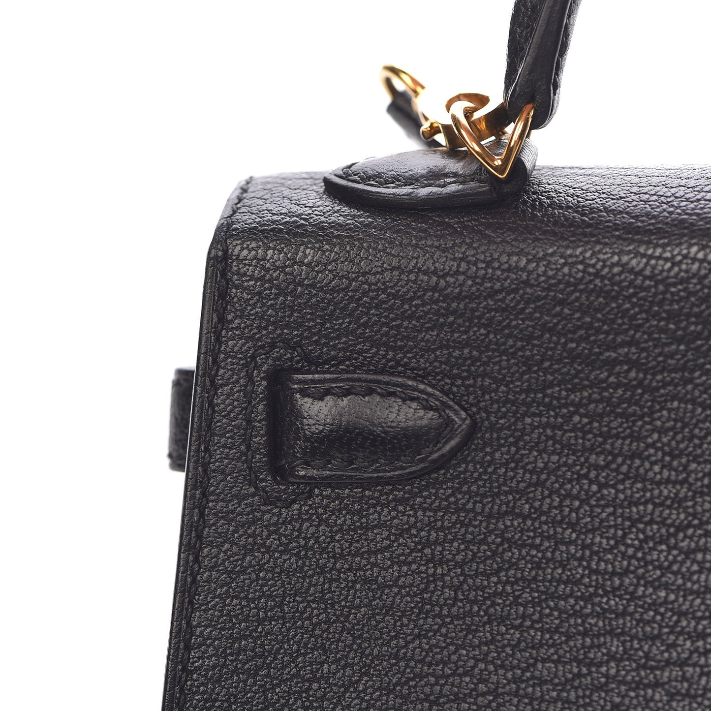 Chevre Mysore Mini Kelly Sellier 20 Black