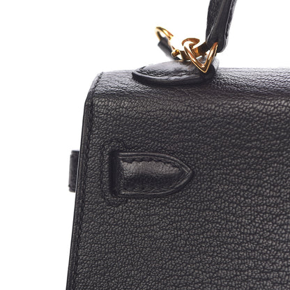 Hermes Chevre Mysore Mini Kelly Sellier 20 Black 19 of 35