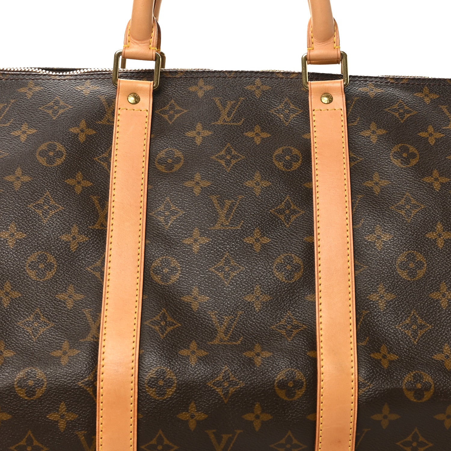 Louis Vuitton Monogram Keepall Bandouliere 55 7 of 11