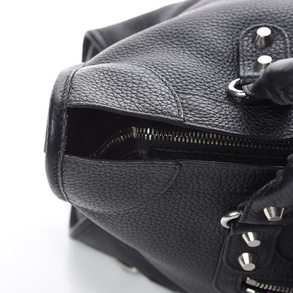 Balenciaga Vibrato Calfskin Classic Silver Hardware City Black 11 of 14