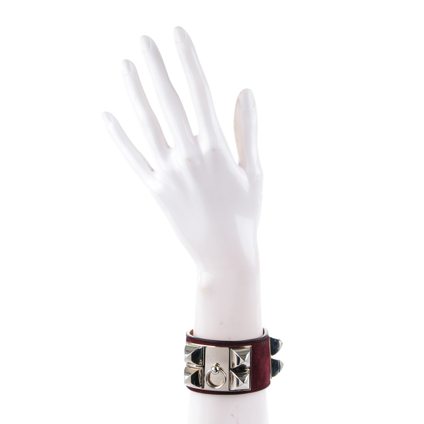 Taurillon Gaucho Collier de Chien CDC Bracelet Prune