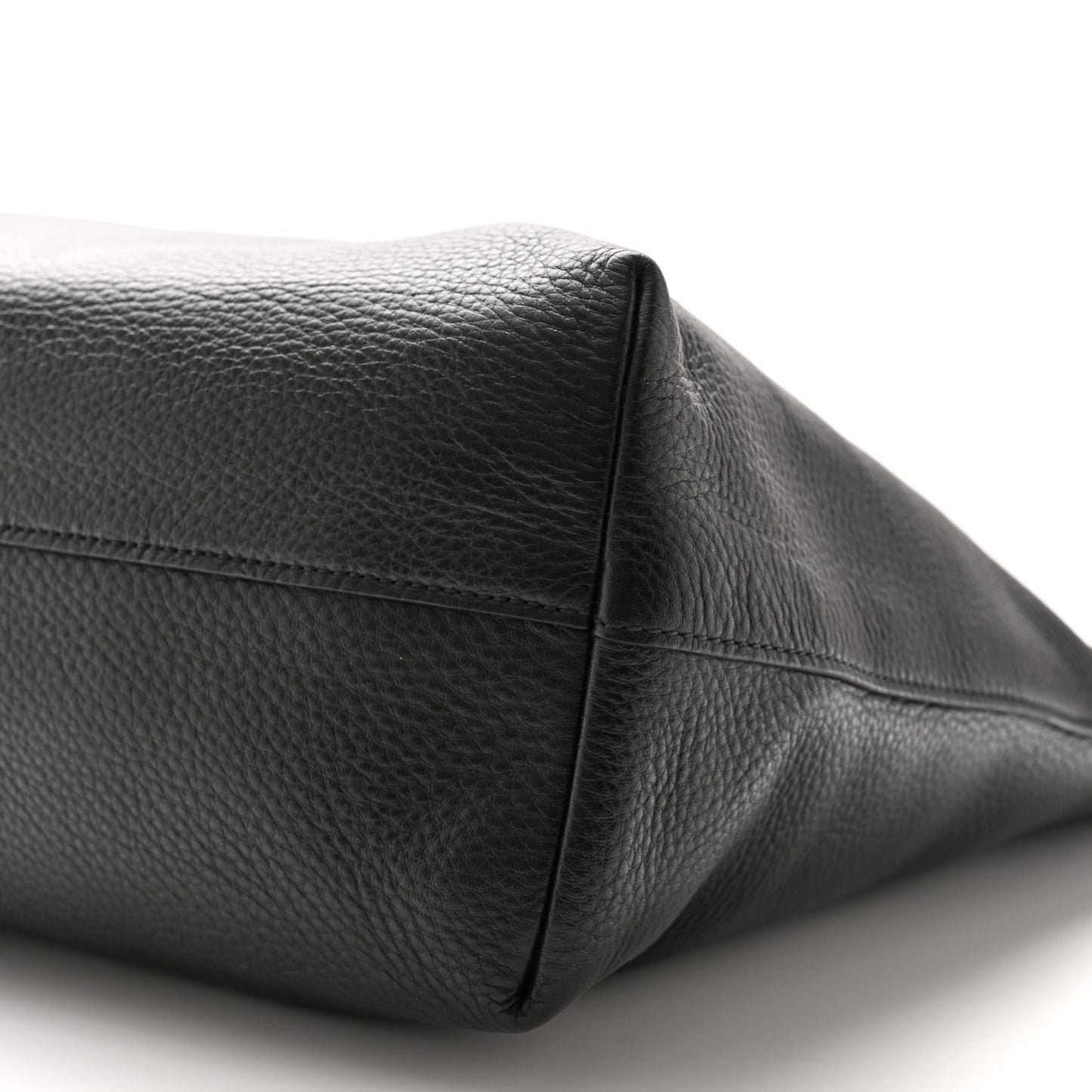 Vitello Daino Tote Black