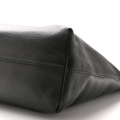Prada Vitello Daino Tote Black 10 of 10