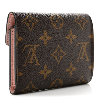 Louis Vuitton Monogram Victorine Wallet Rose Ballerine 3 of 6
