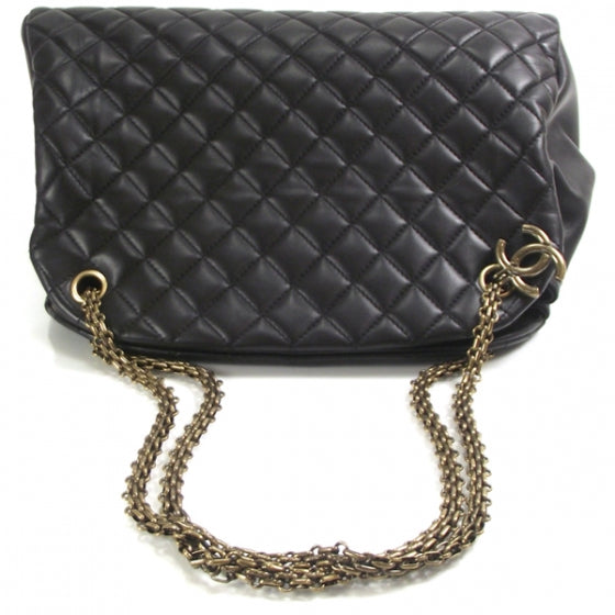 Chanel Lambskin Large Just Mademoiselle Black 5 of 10