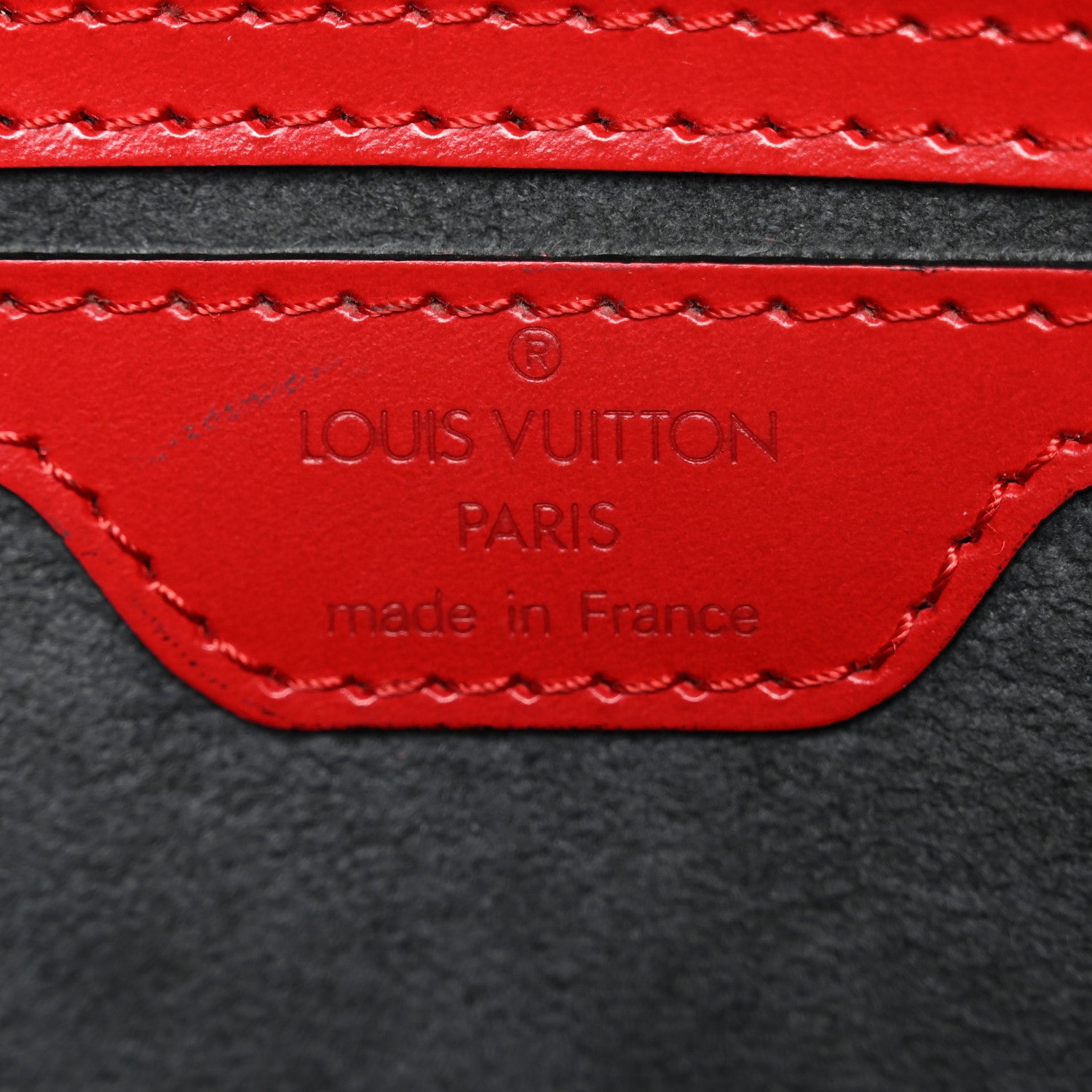 Louis Vuitton Epi Saint Jacques PM Castillan Red 6 of 15