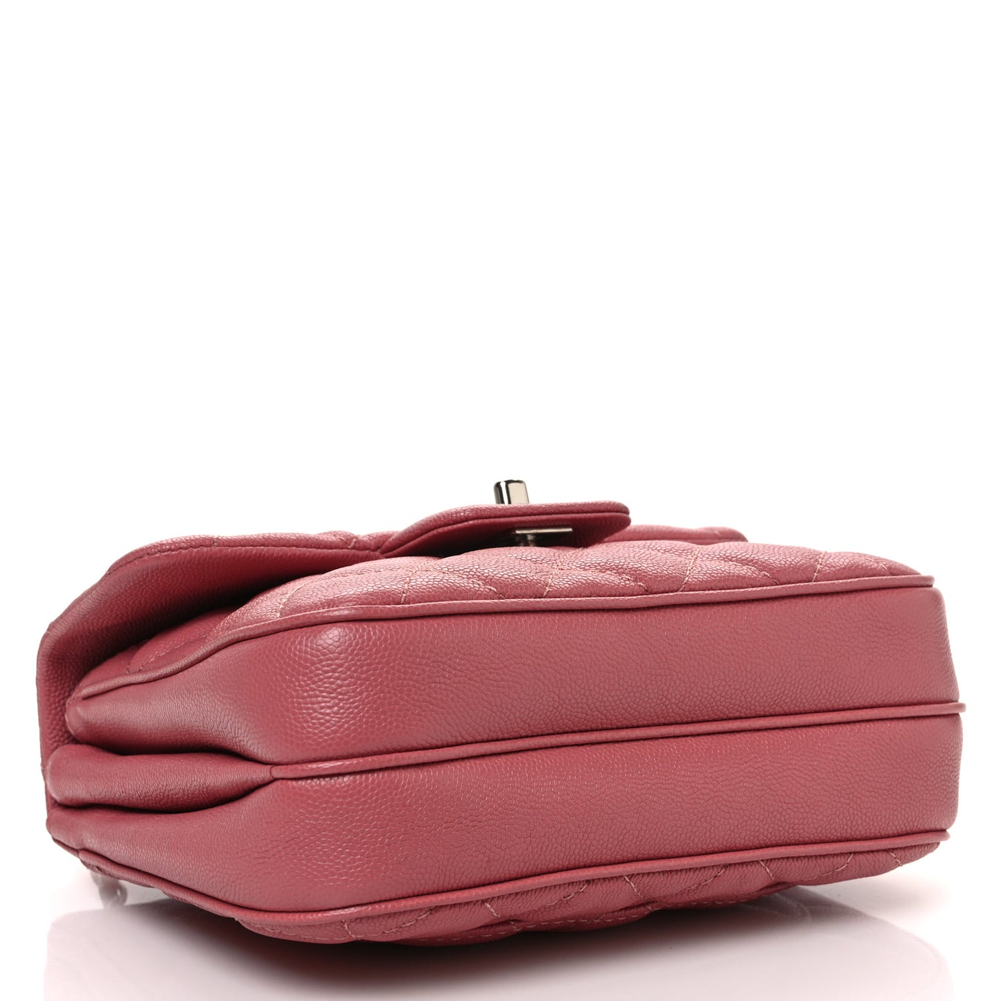 Caviar Quilted Small Urban Companion Flap Pink
