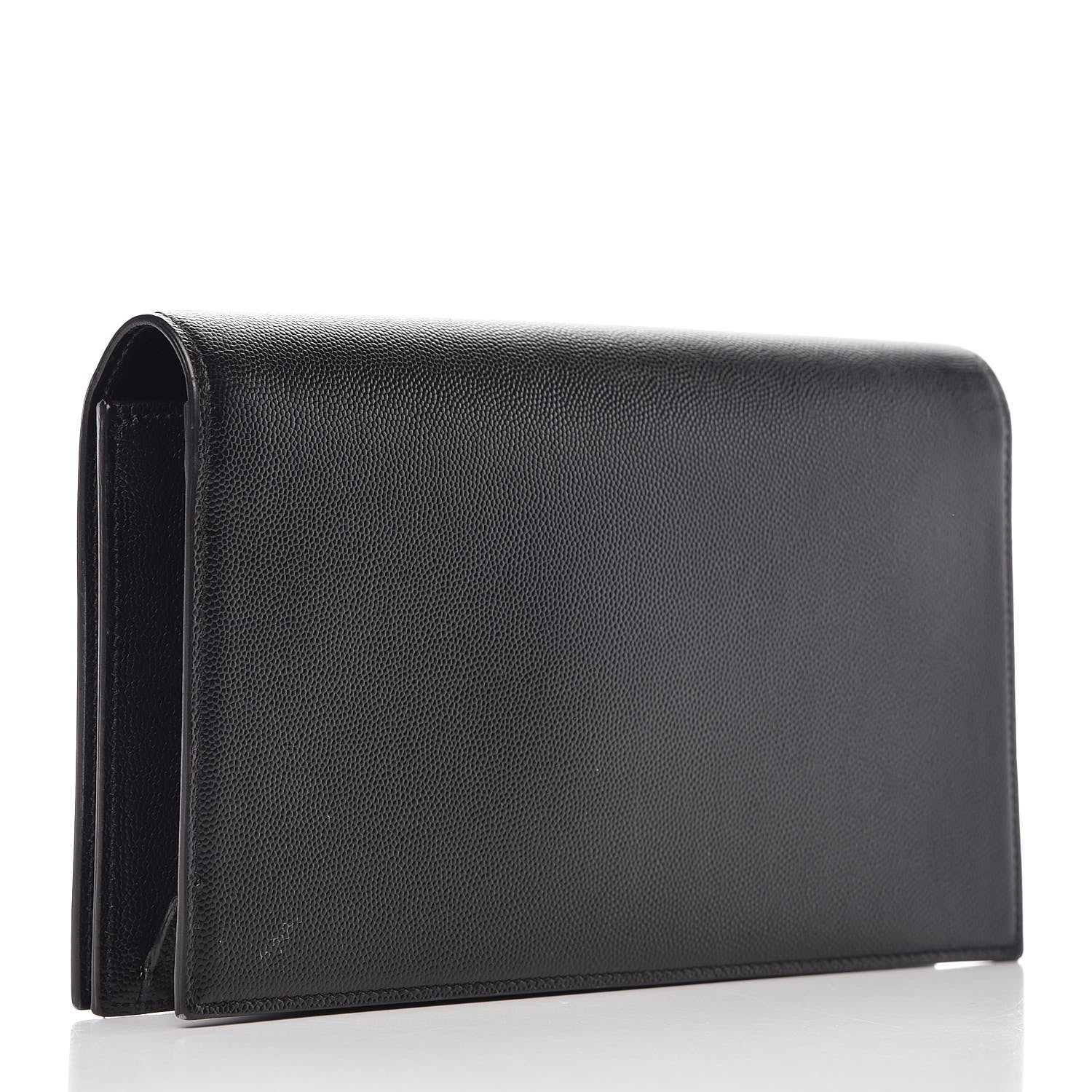 Saint Laurent Grain De Poudre Classic Monogram Kate Clutch Black 3 of 10